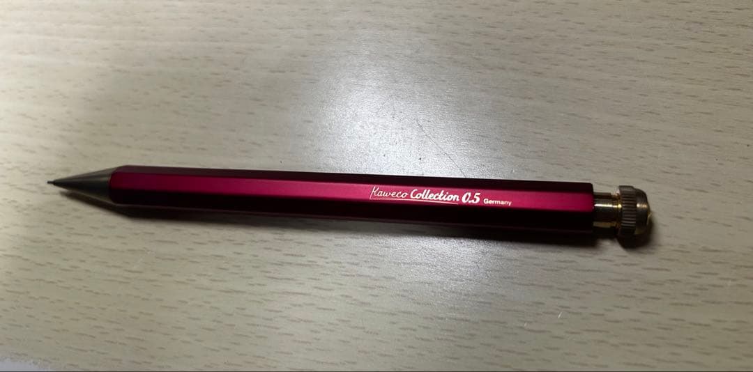 【キャサリン】 カヴェコスペシャル レッド シャープペンシル 0.5mm