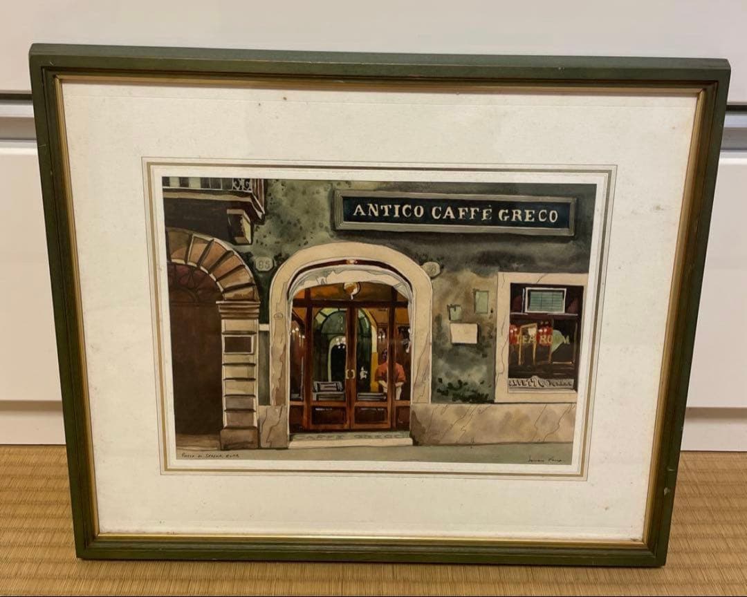 まとめ売り 11点 油彩画 街の風景 R.I. サイン入り