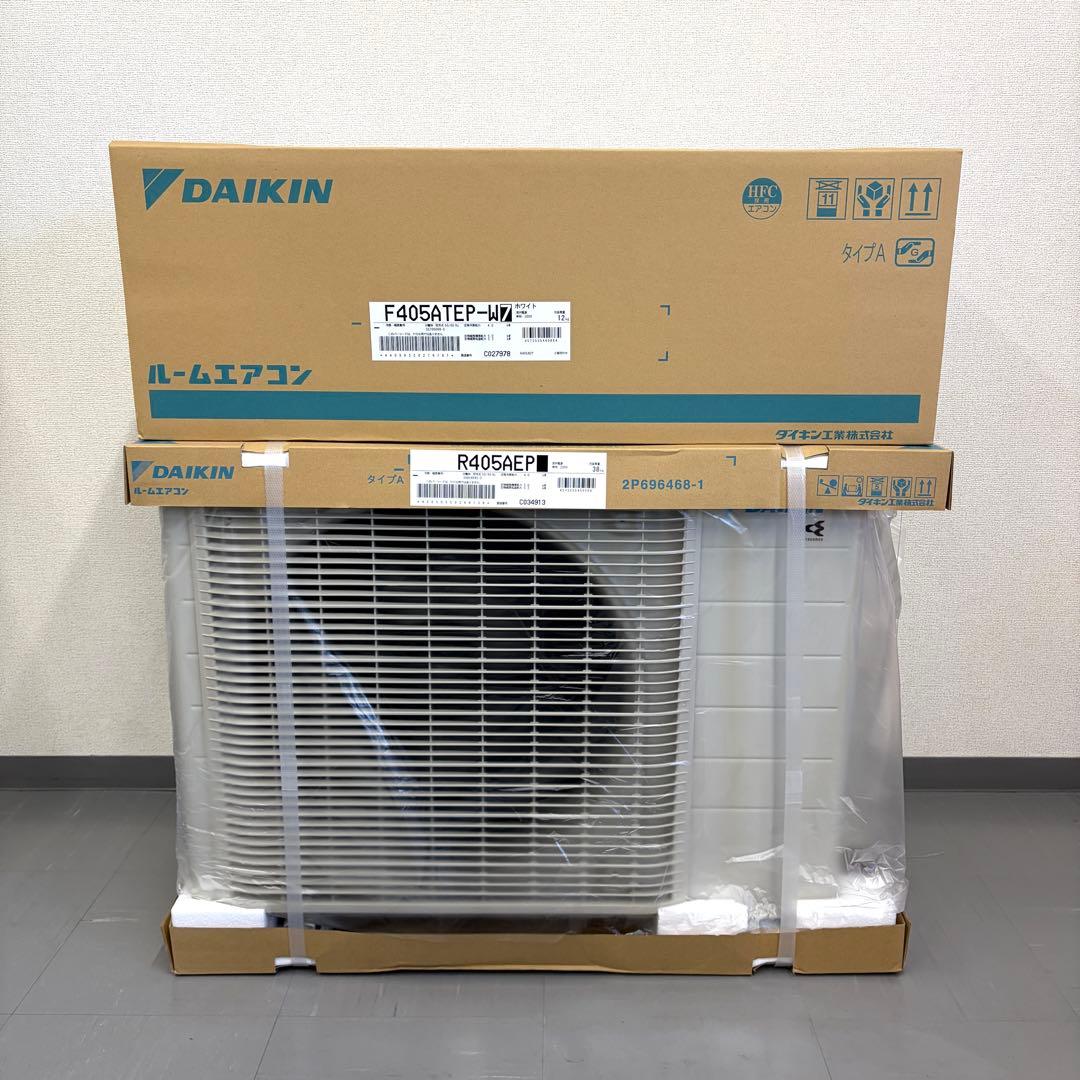【新品未開封】ダイキン ルームエアコン F405ATEP-W7+R405AEP