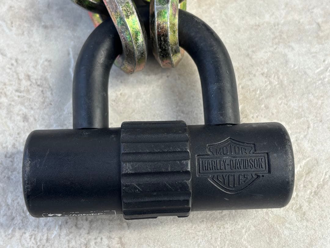 Harley-Davidson チェーンロック 鍵付き