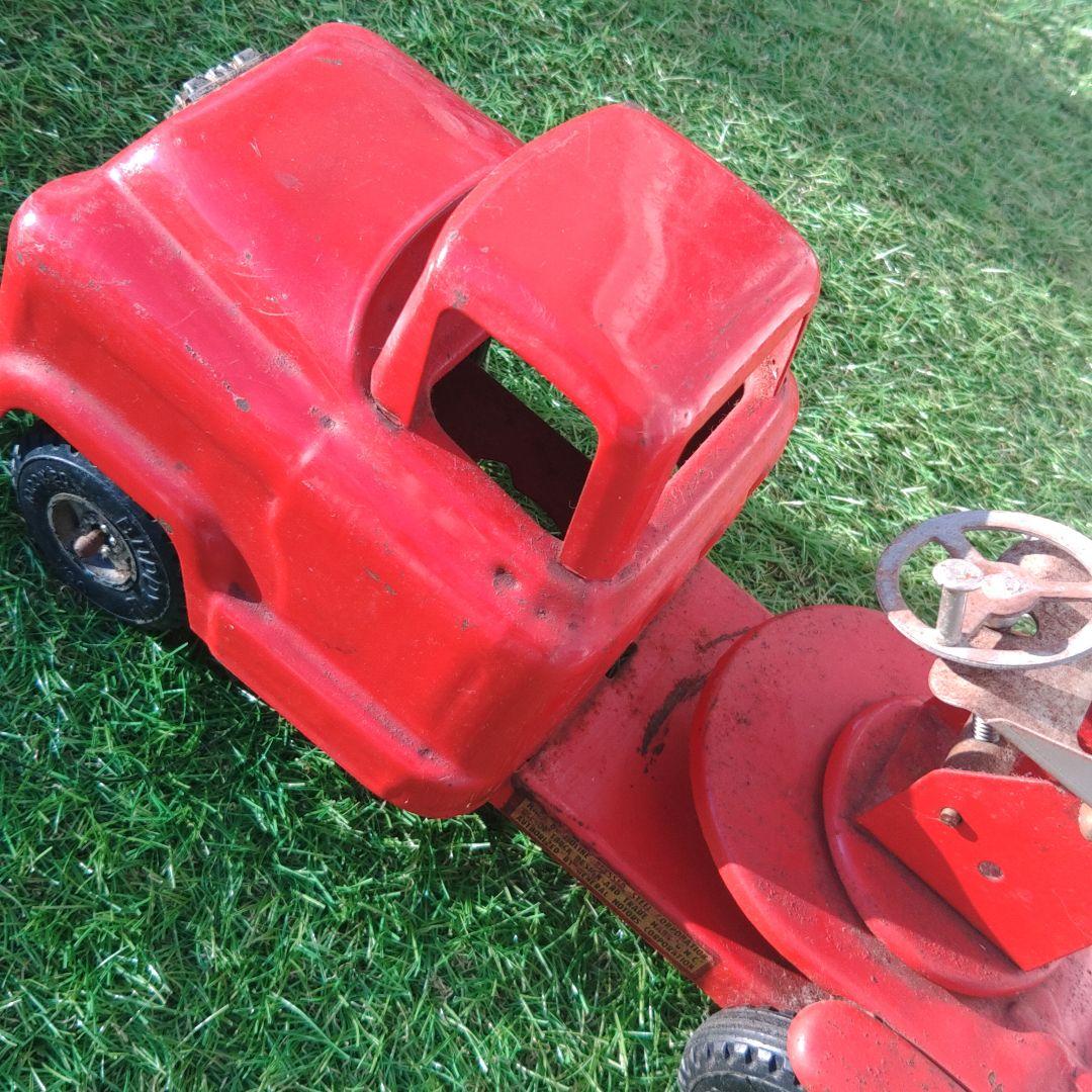 ⭕本日値下げ中‼️✴️ブリキおもちゃ❇️ブリキ 消防車 ⭐ヴィンテージ⭐USA