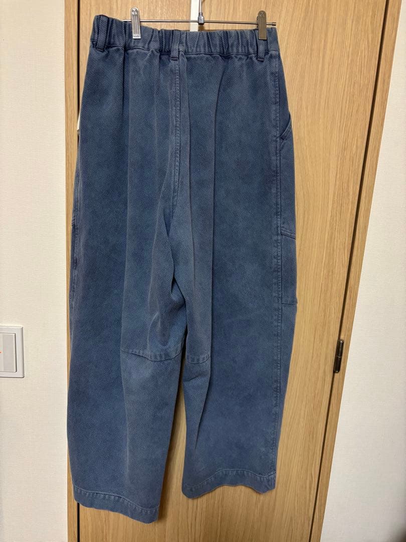 FACTORY 綿刺子織　ミリタリーポケットパンツ