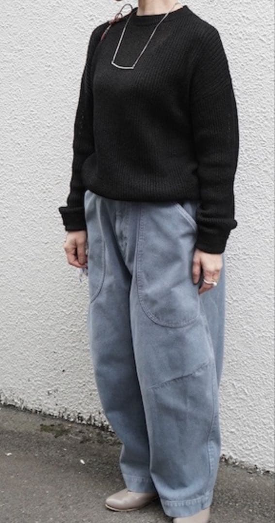 FACTORY 綿刺子織　ミリタリーポケットパンツ