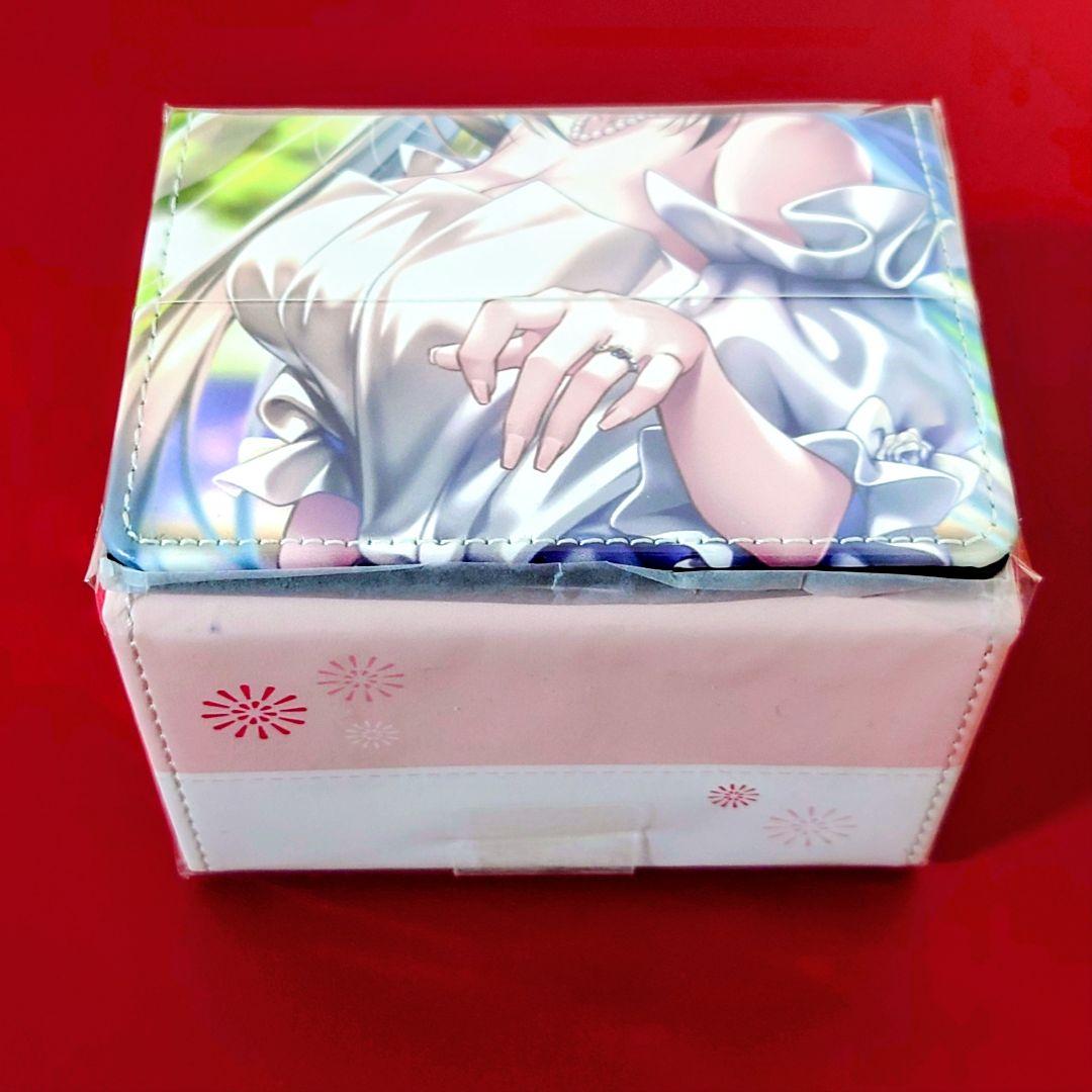 アマカノ2+　きゃらデッキケースプレミアム　黒姫結灯　ドレス