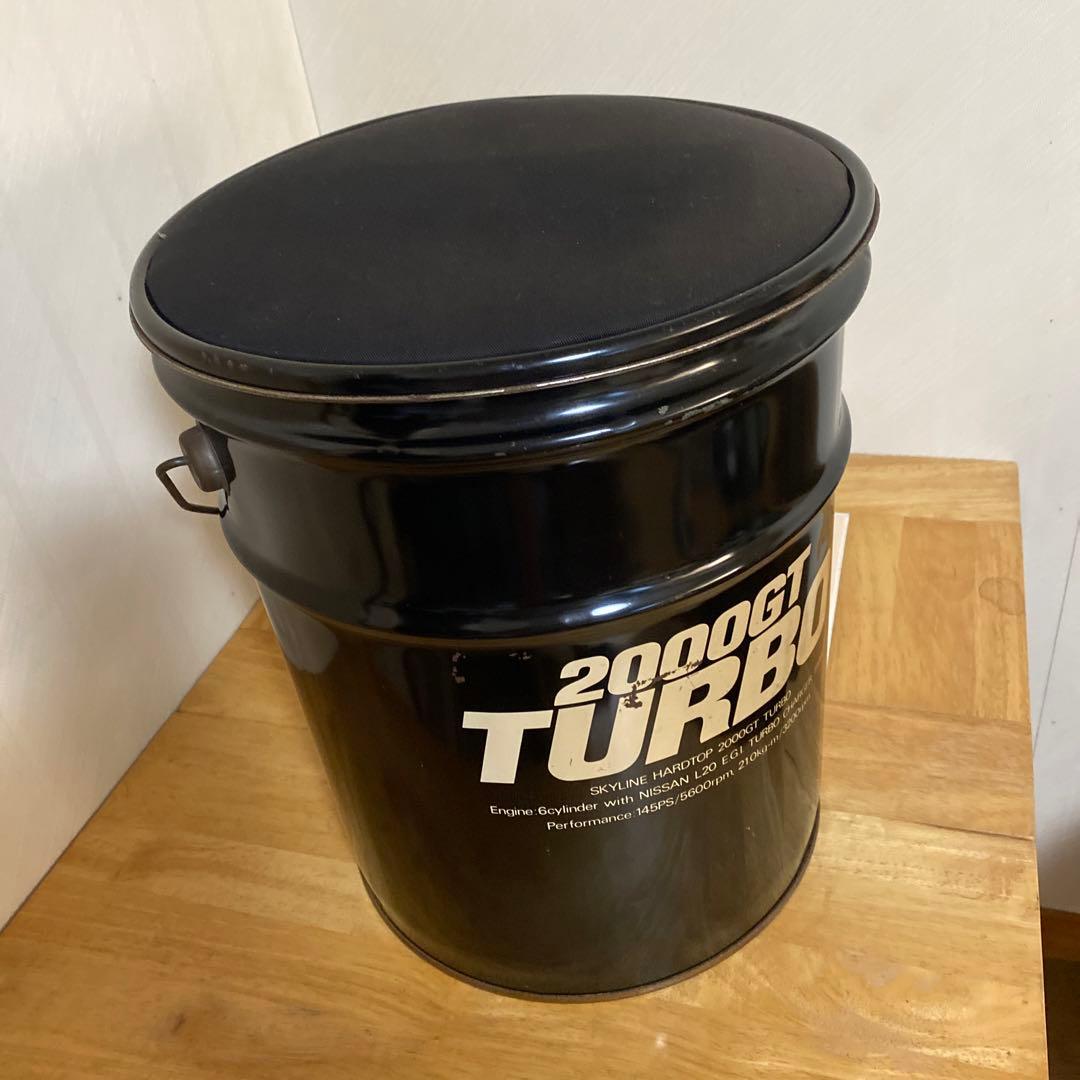 超希少　当時物　日産スカイライン ジャパンturboノベルティ　ペル缶チェア