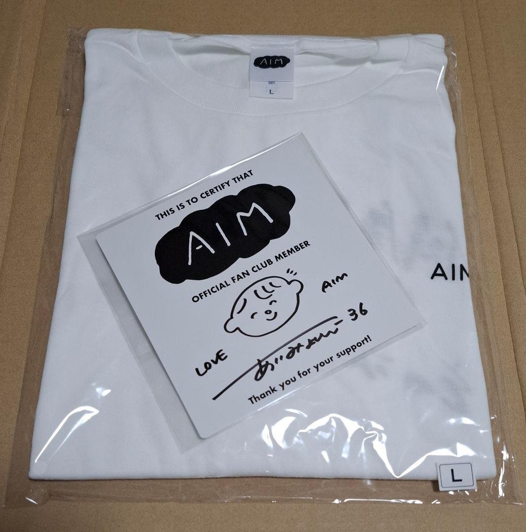 あいみょん 直筆サイン色紙 AIM限定Tシャツ