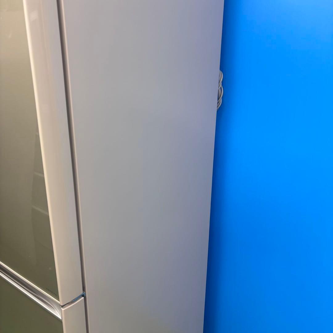 596 冷蔵庫　大型　400L〜500L 自動製氷機付　右開き　鏡面　5ドア