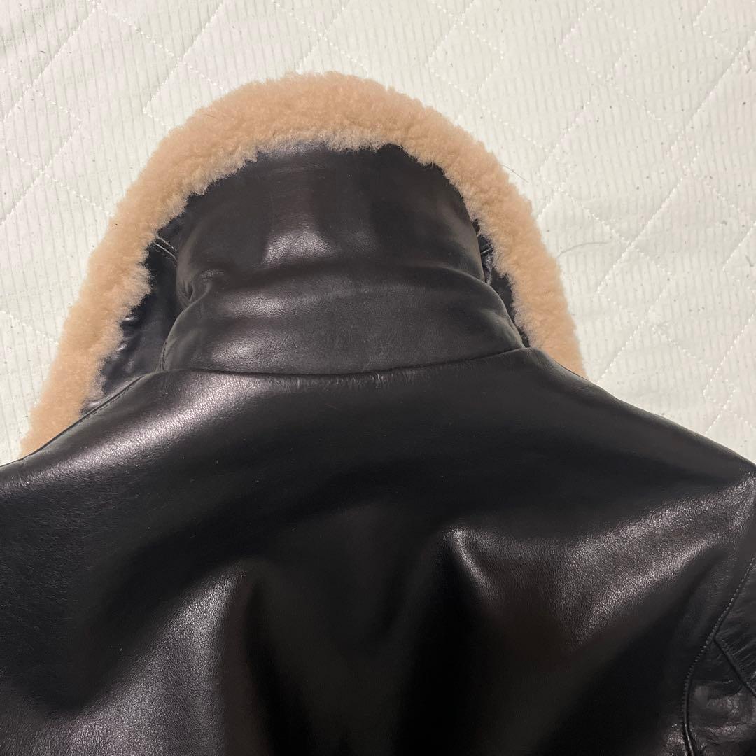 GB SKINS レザー シングル ライダース ジャケット GBSKINS