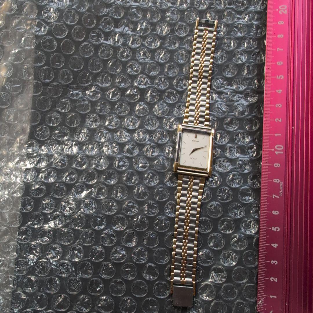 SEIKO セイコー DOLCEドルチェ8N40レクタンゴ　メンズクォーツ腕時計