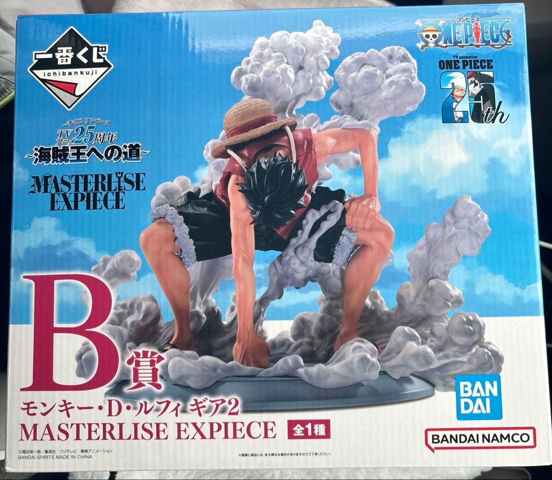 25周年 海賊王への道 ルフィ ギア2 一番くじ 未開封