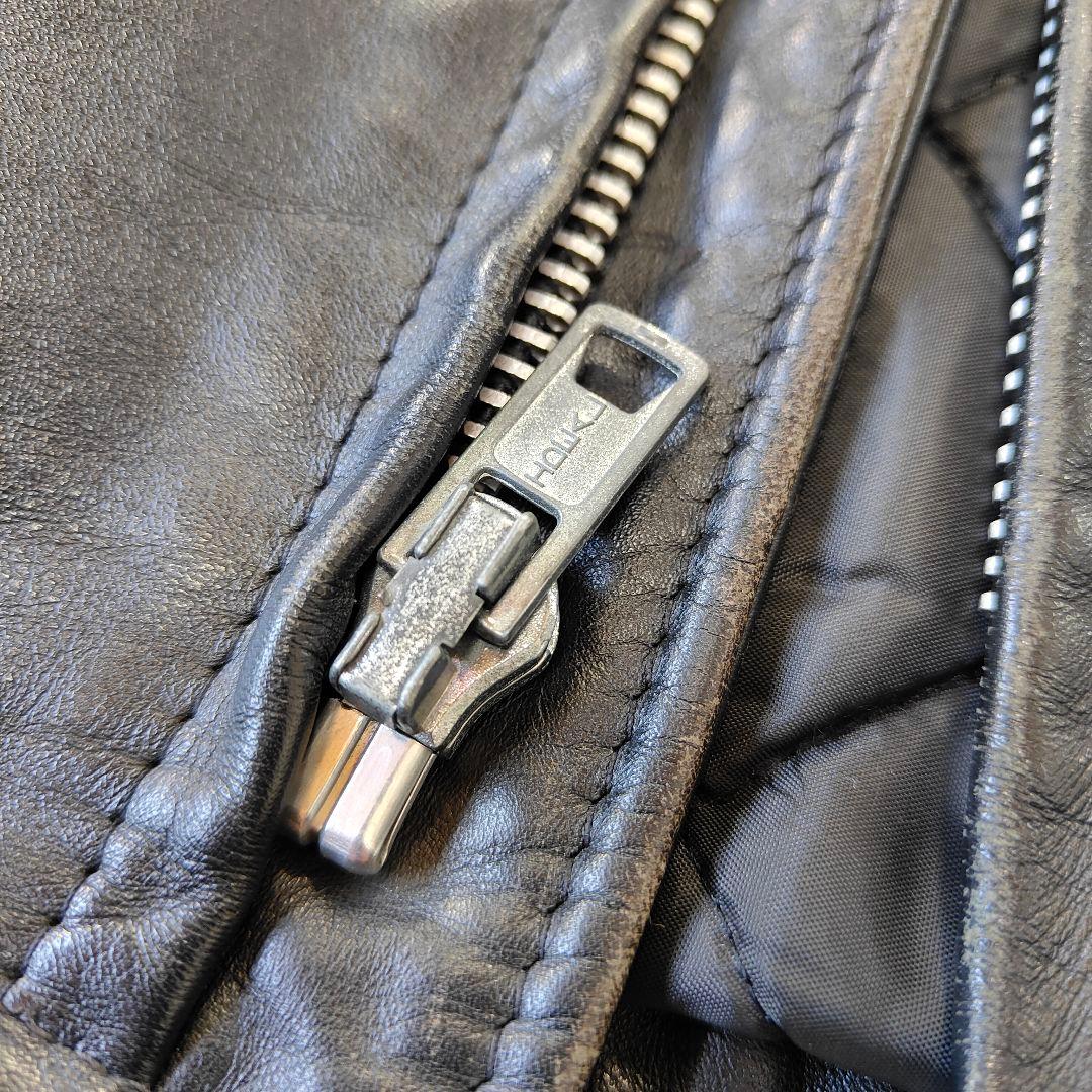 良品 Schott ライダースジャケット 641Q キルティング サイズ38
