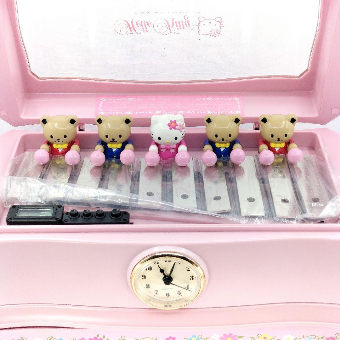レア ハローキティ チャイムオーケストラ レトロ サンリオ 時計