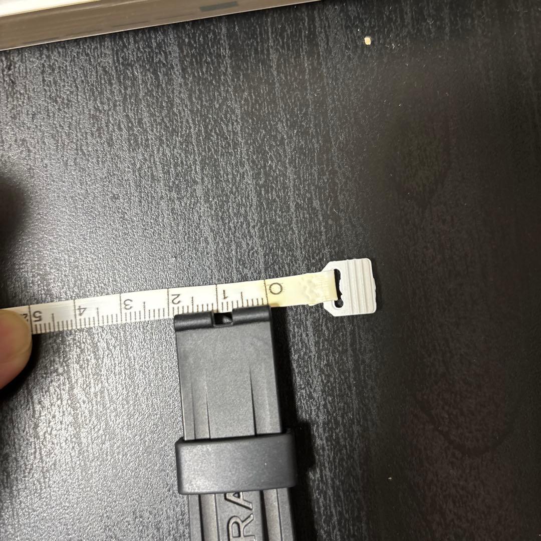 [純正品]PANERAI OFFICINE ラバーベルト ブラック