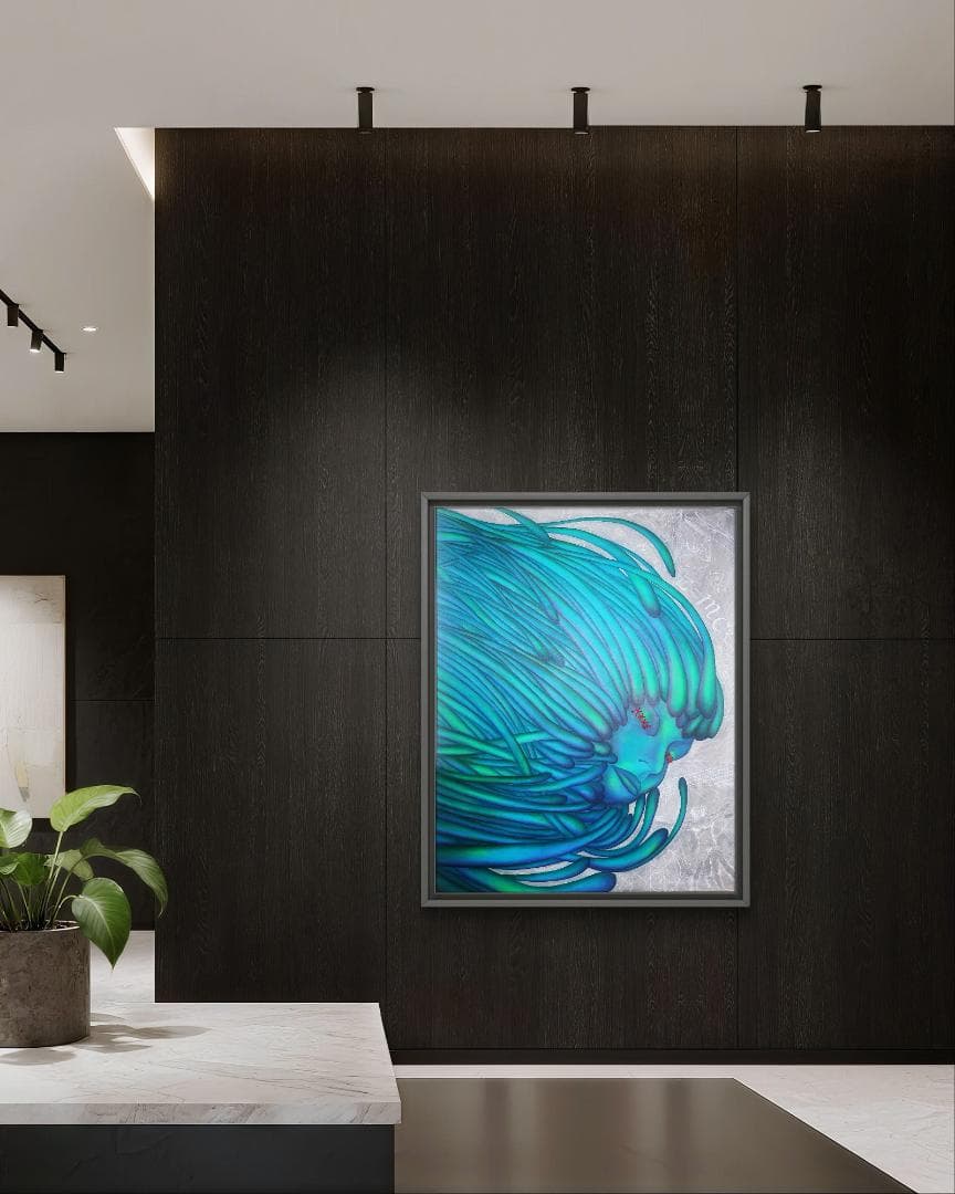 奇天烈Ⅱ / モダン画 キャンバス 117×91㎝ F50 原画のみ 現代アート