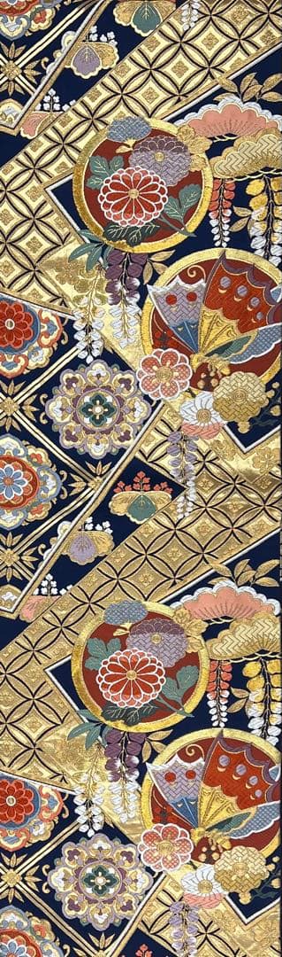 総絞り　振り袖　フルセット　別誂長襦袢付　金彩加工　そごう　成人式　633