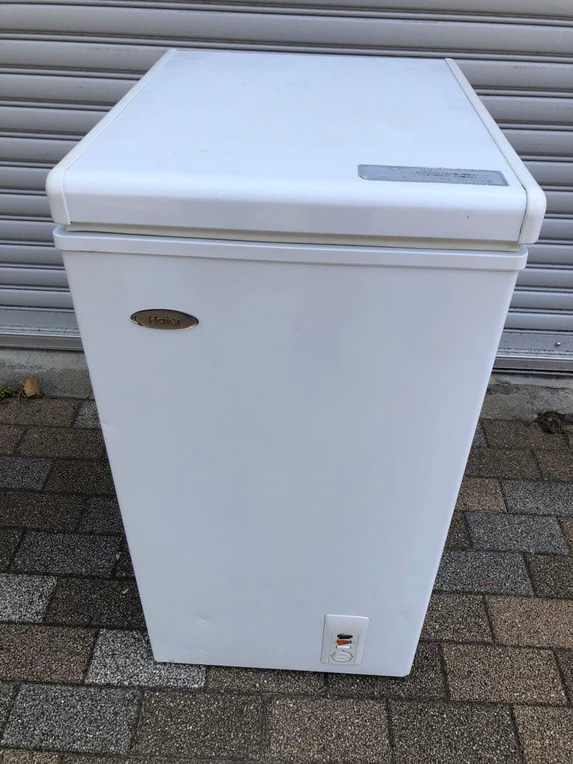 ハイアール　冷凍庫　上開き式