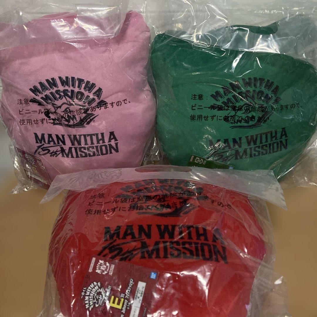 一番くじ MAN WITH　A MISSION クッション