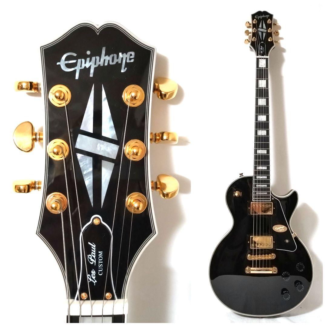展示未使用品　Epiphone　エピフォン　レスポールカスタム　Les Paul