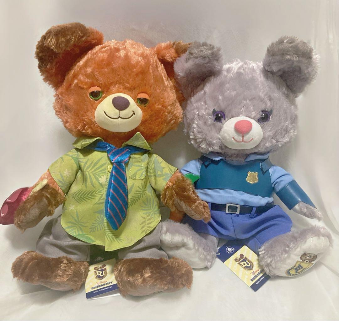 ユニベア ズートピア ぬいぐるみセット