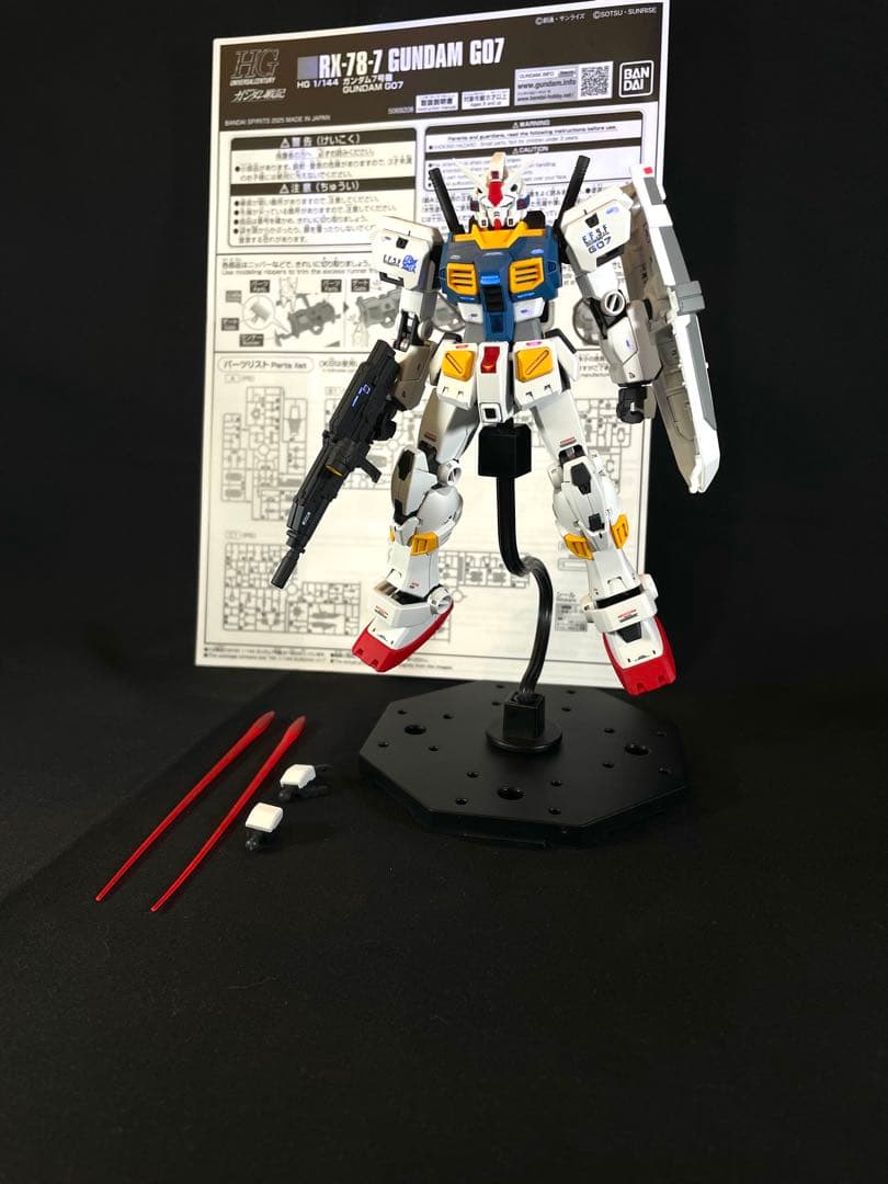 ガンダム7号機　ガンダム6号機マドロック　全塗装 完成品　しじみ様ご希望品