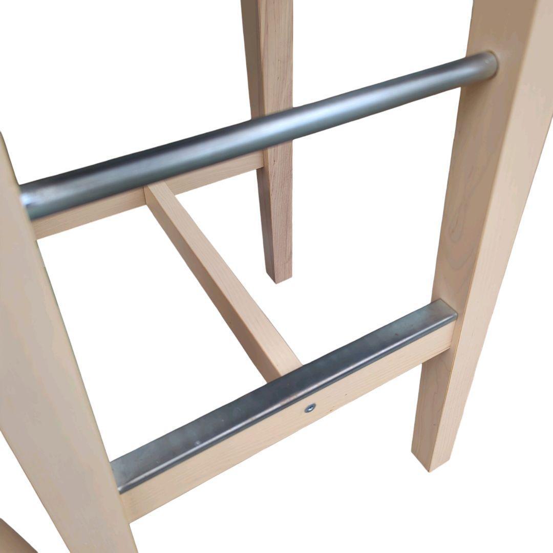 【美品】2脚 IKEA NILSOLLE カウンターチェア バーチ 74 cm