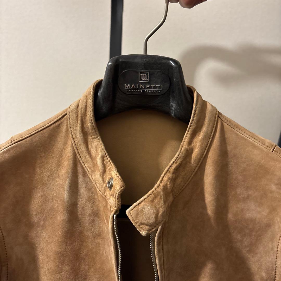 ISAMUKATAYAMA BACKLASH 白鞣しスエードライダース　サイズ1