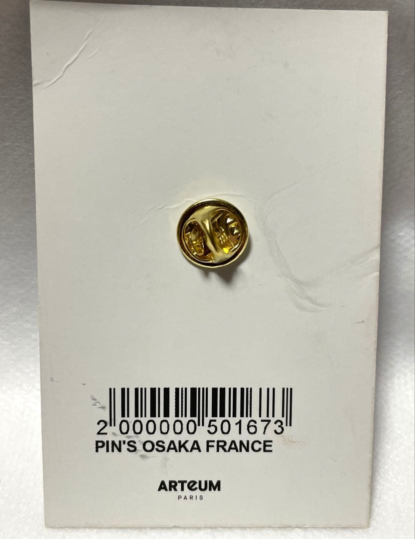 関西万博　フランス館　ピンバッジ