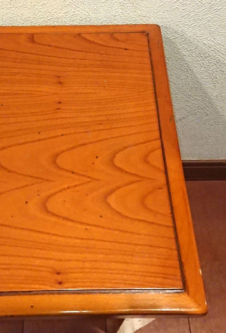 稀少 SELVA イタリア製 チェリー材 サイドテーブル アンティーク家具