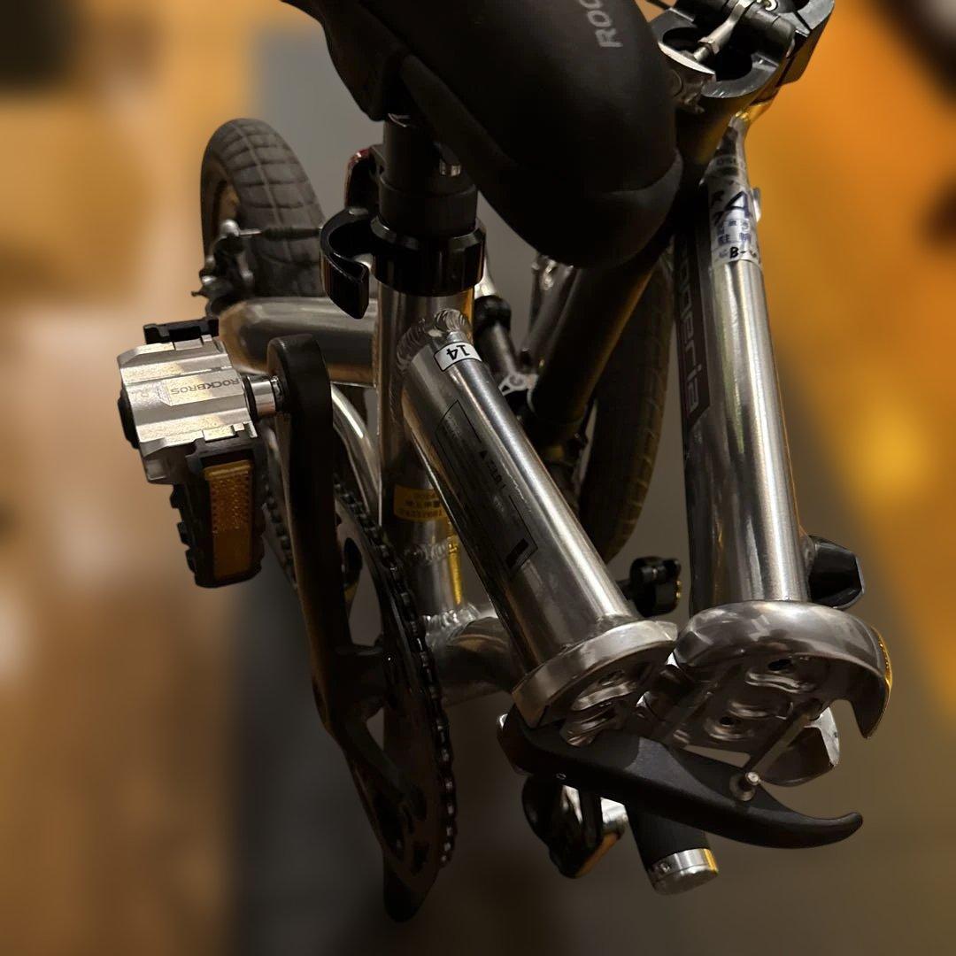 14型 折りたたみ自転車 レジェリア14(MHシルバー/シングルシフト）