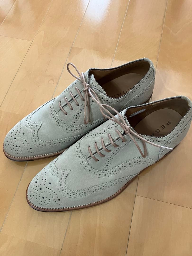 リーガル　スエード シューズ　オールレザー