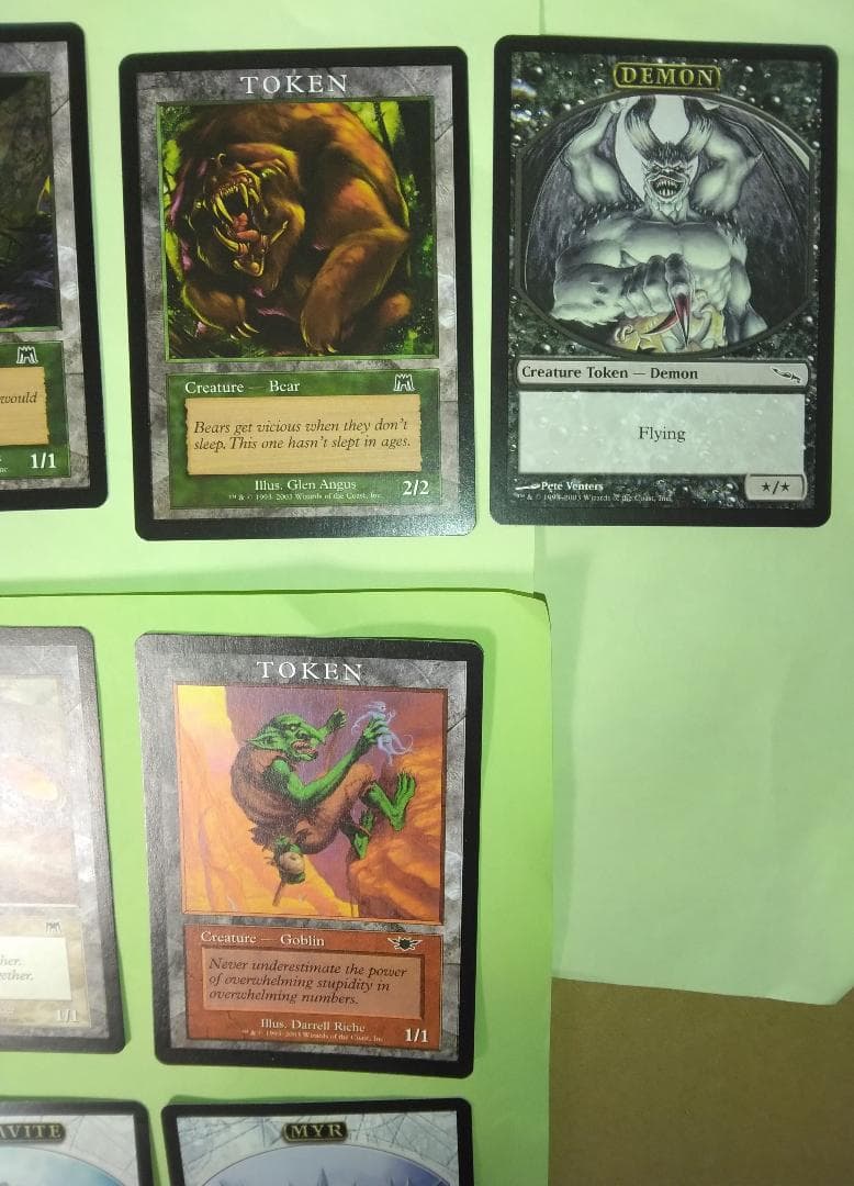 褒賞プログラム トークン 13枚セット MTG プロモ