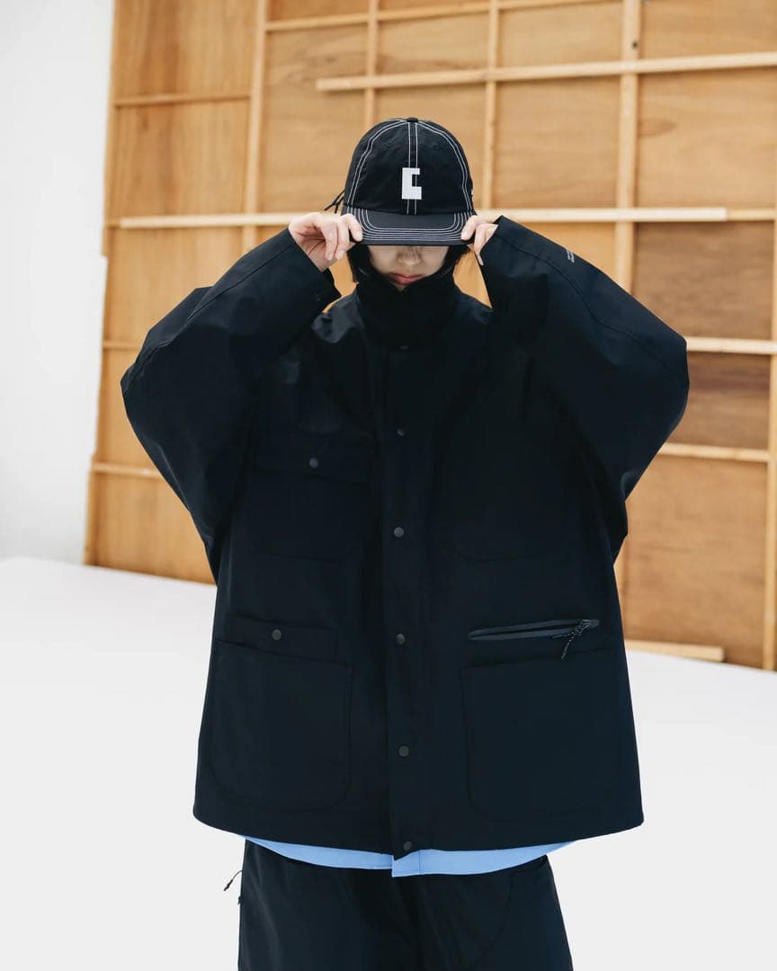 CLESSTE\"C\"ACTIVE CITY CAP (BLACK×WHITE)