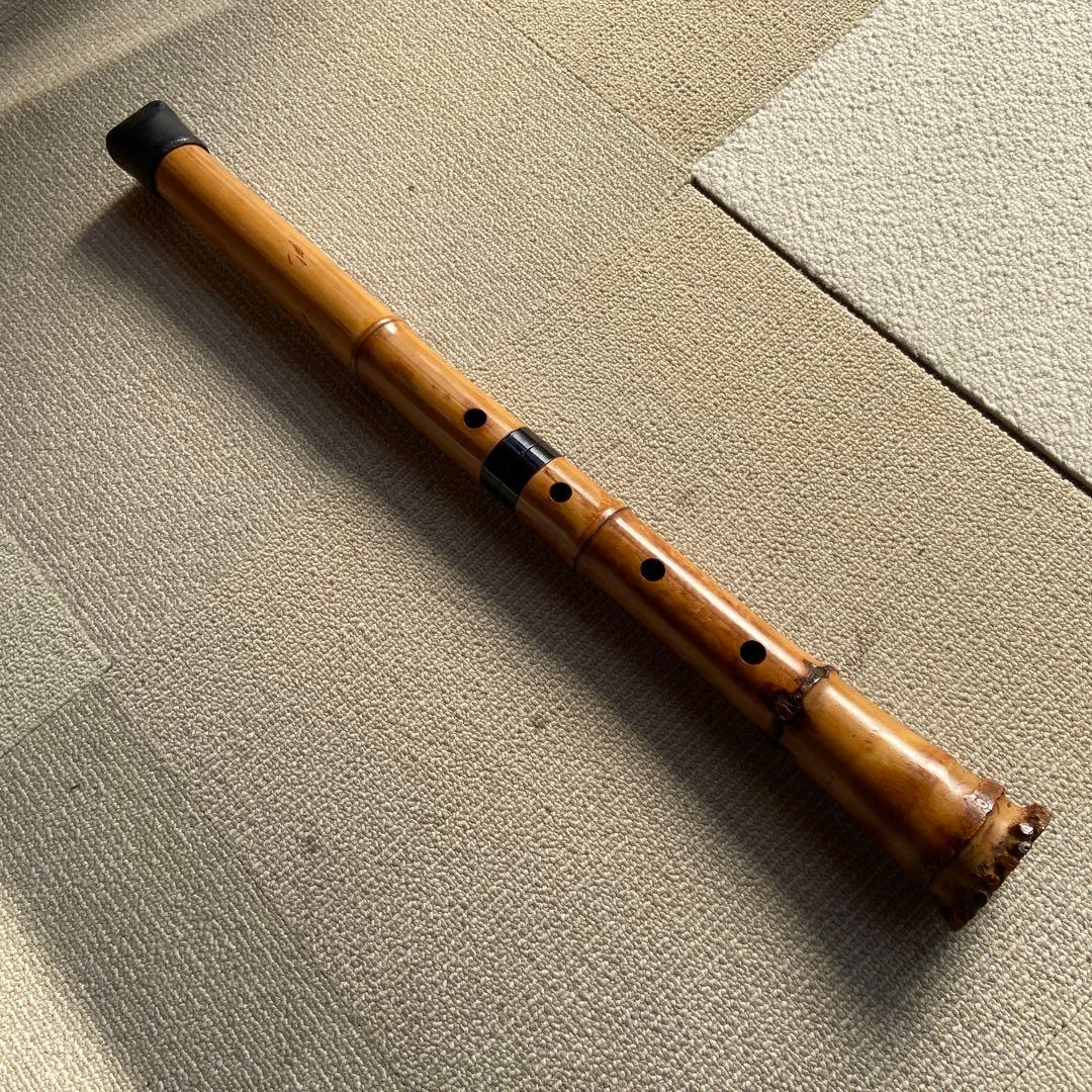 251尺八　一尺九寸管　晏弘銘ニ印