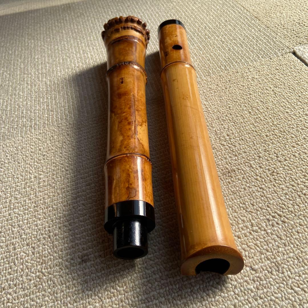 251尺八　一尺九寸管　晏弘銘ニ印