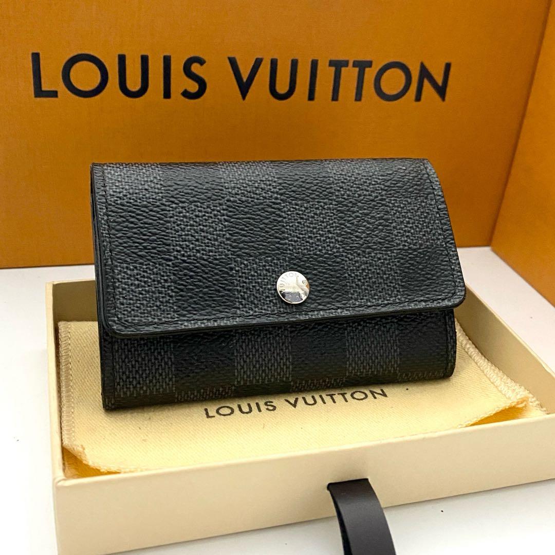 ルイヴィトン　ダミエグラフィット　キーケース　ミュルティクレ6