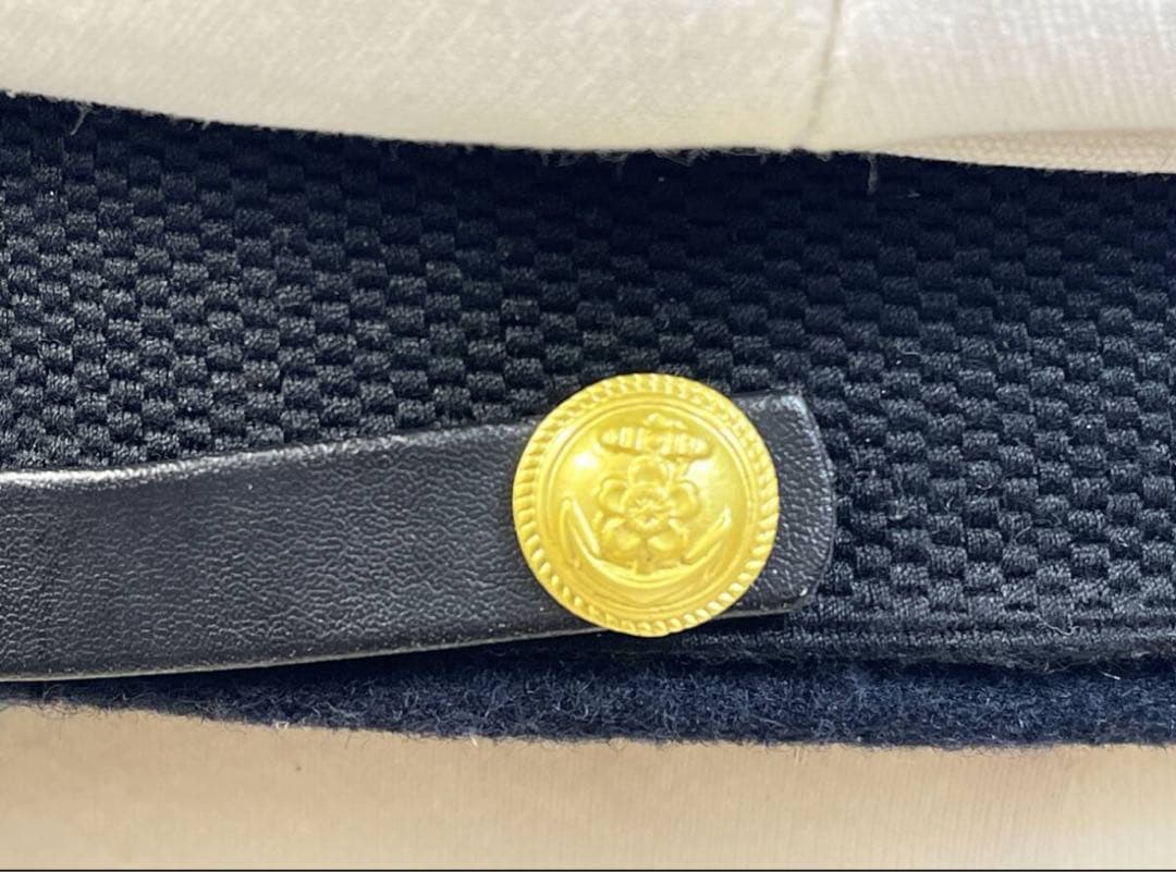 旧日本海軍士官用軍帽 日本軍海軍連合艦隊戦艦空母護衛艦巡洋艦潜水艦一種二種軍装