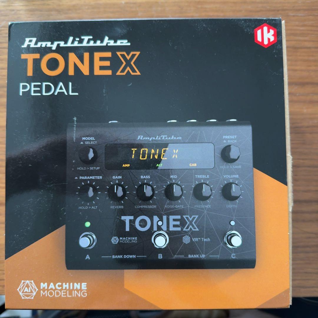 AmpliTube TONEX PEDAL ギターエフェクター