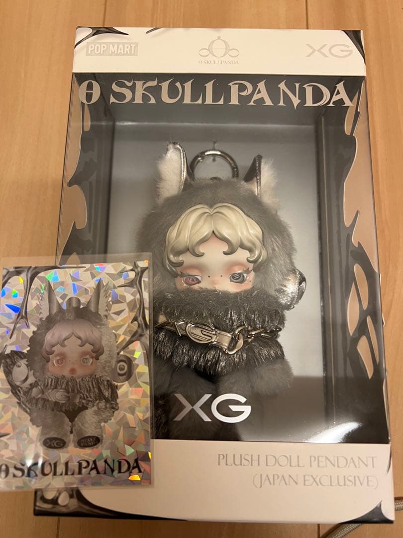 POP MART SKULL PANDA XGコラボ スカルパンダ　カード付き
