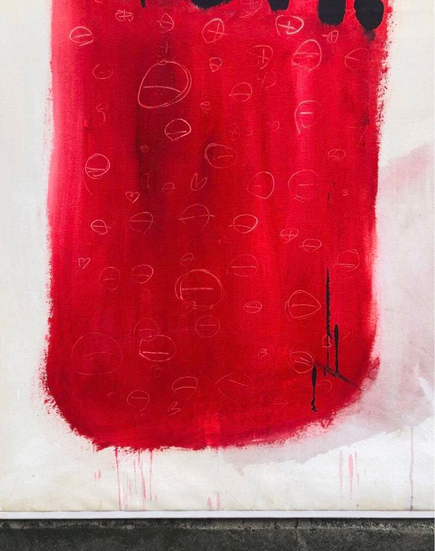 コックン・ヴィッチ 「イオンの王様」現代アート 絵画 95×145cm 約80号