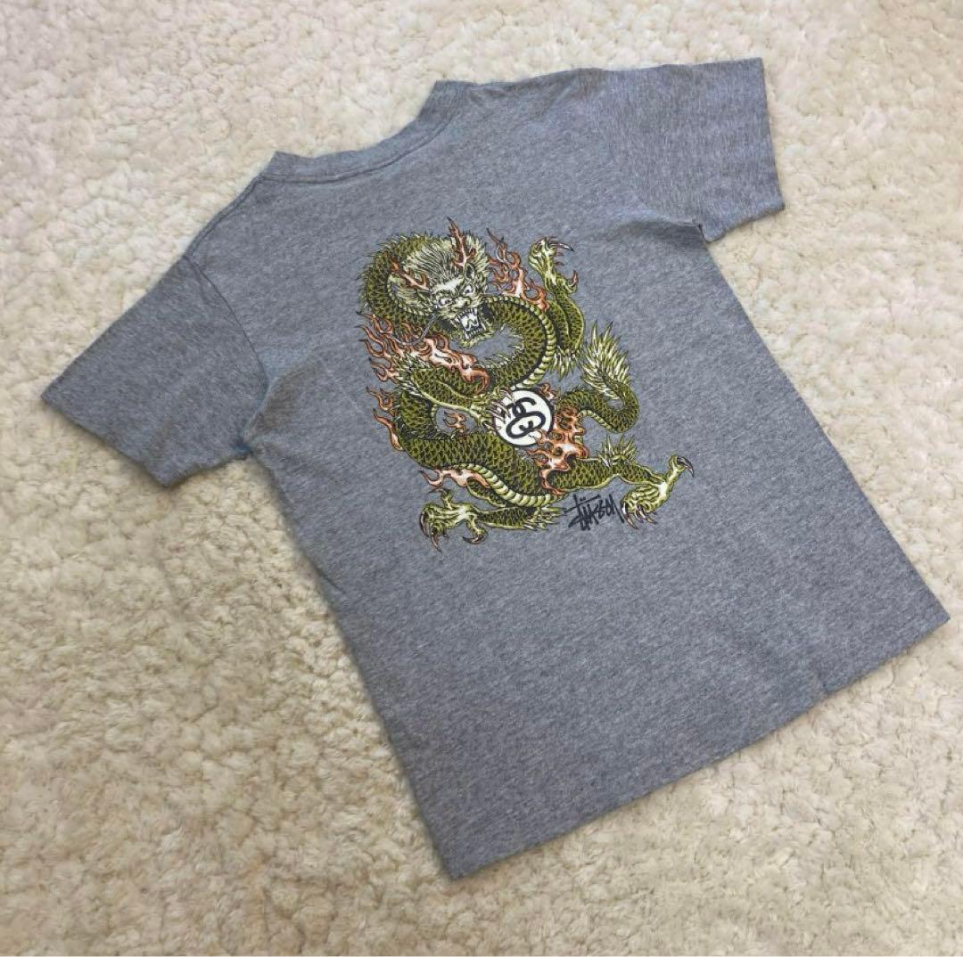 90's USA製 ドラゴンTシャツ Sサイズold stussy ステューシー