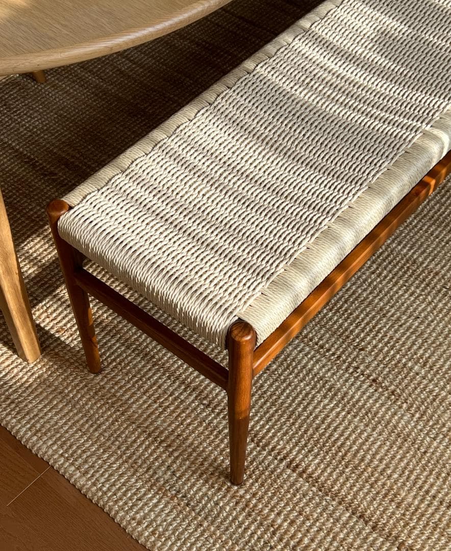 リセノ ダイニングベンチ PAPERCORD BENCH