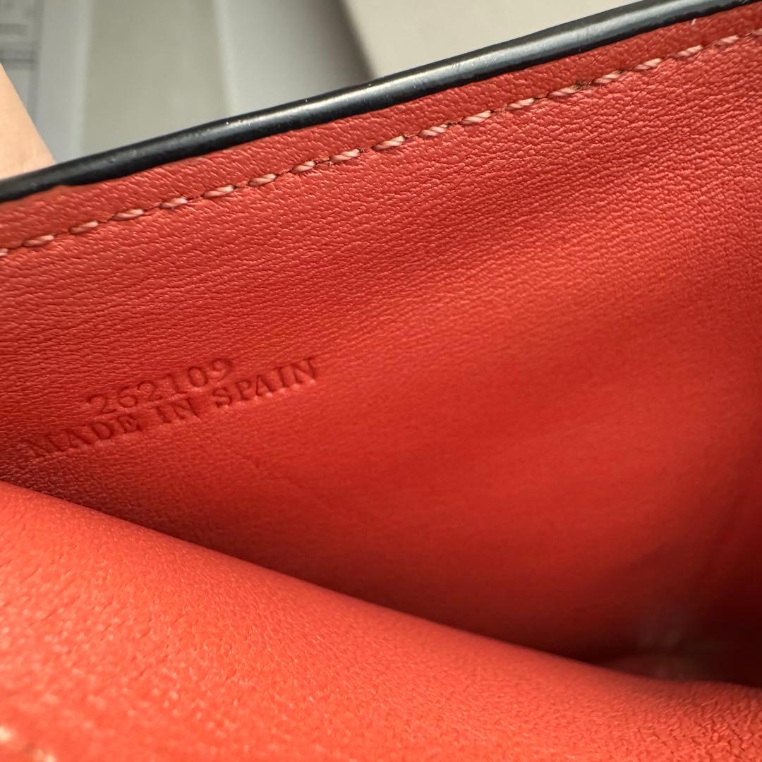 【極上美品】 173 LOEWE ロエベ 3つ折り財布