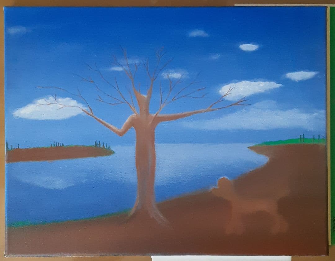 油絵　サイズ:F6