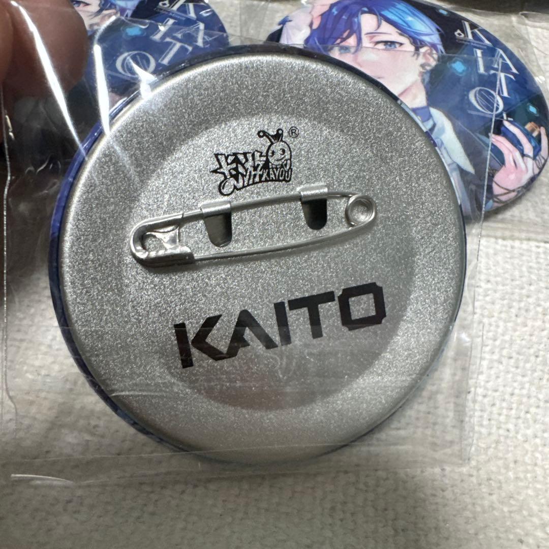 映彩　海外限定　カイト　KAITO 缶バッジ アップ10点