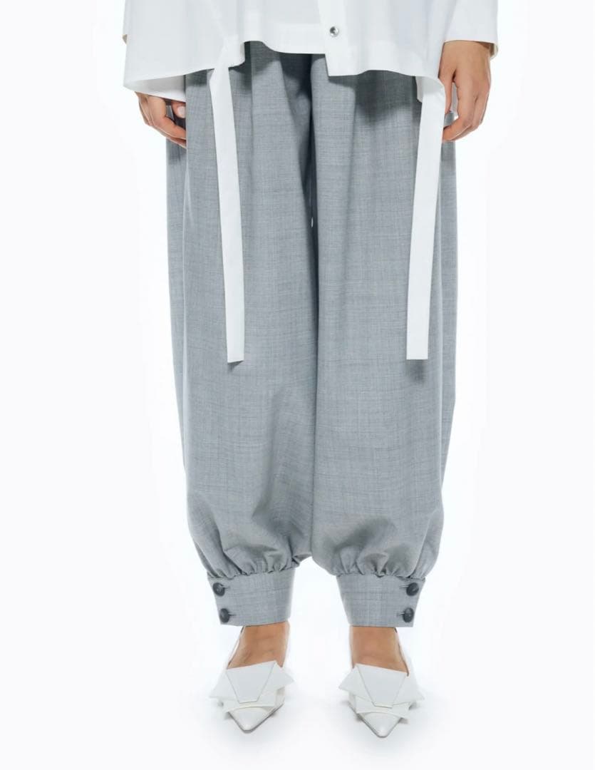 再値下げ！ENFOLD CUFF-HEM BALLOON-PANTS