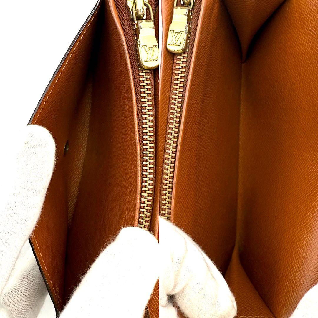 ルイヴィトン モノグラムポルトフォイユ トレゾール 財布 L字ファスナ