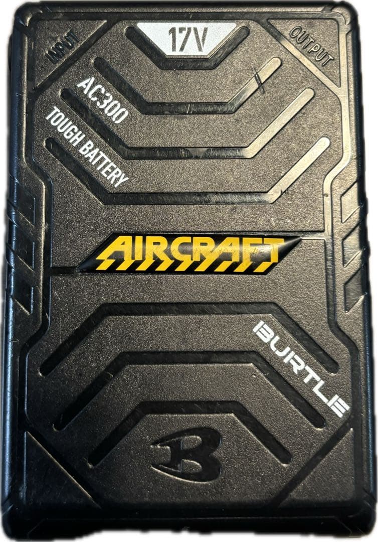 BURTLE バッテリー17Vファンセット（充電器無し）