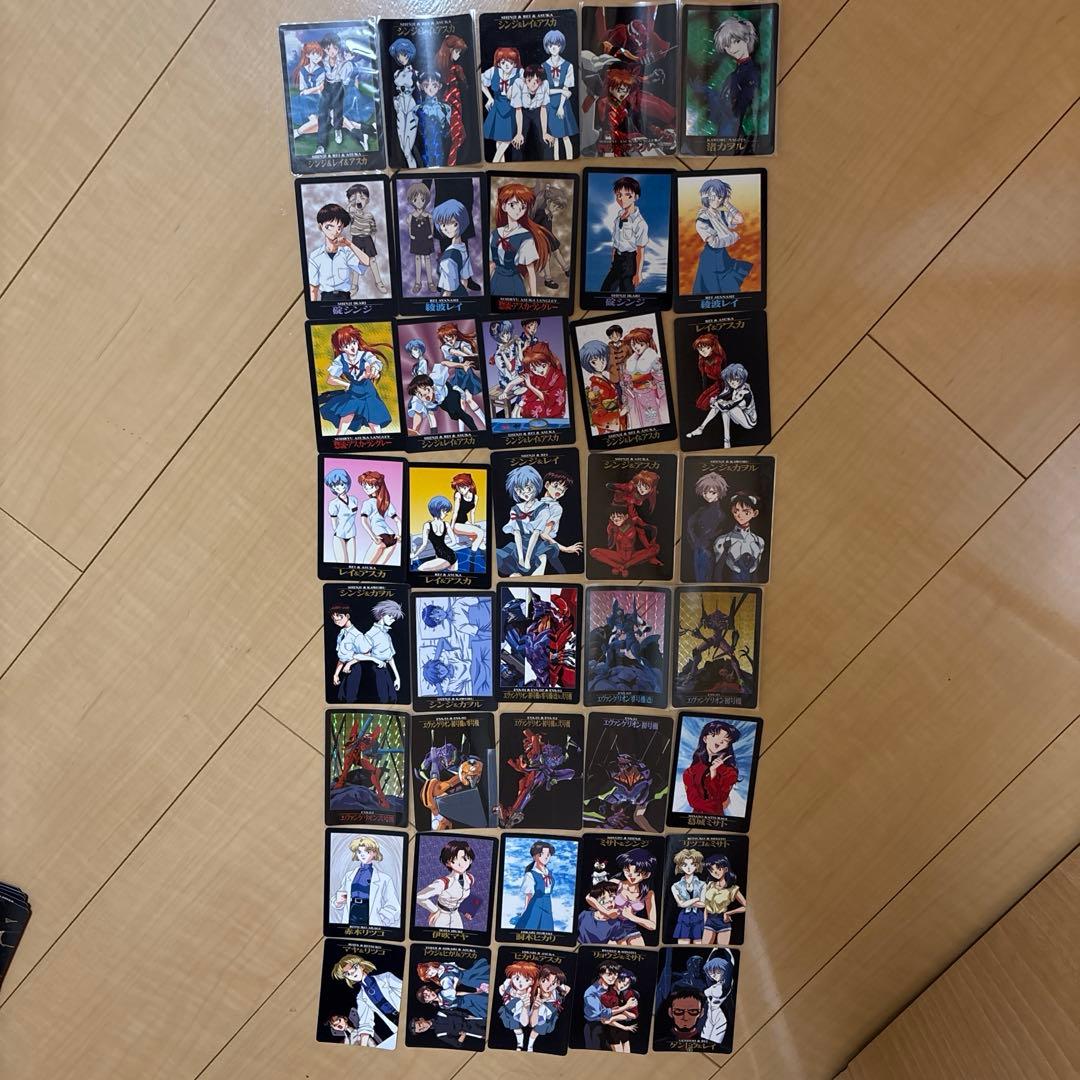 新世紀エヴァンゲリオン カードダス 1996年 1997年 161枚