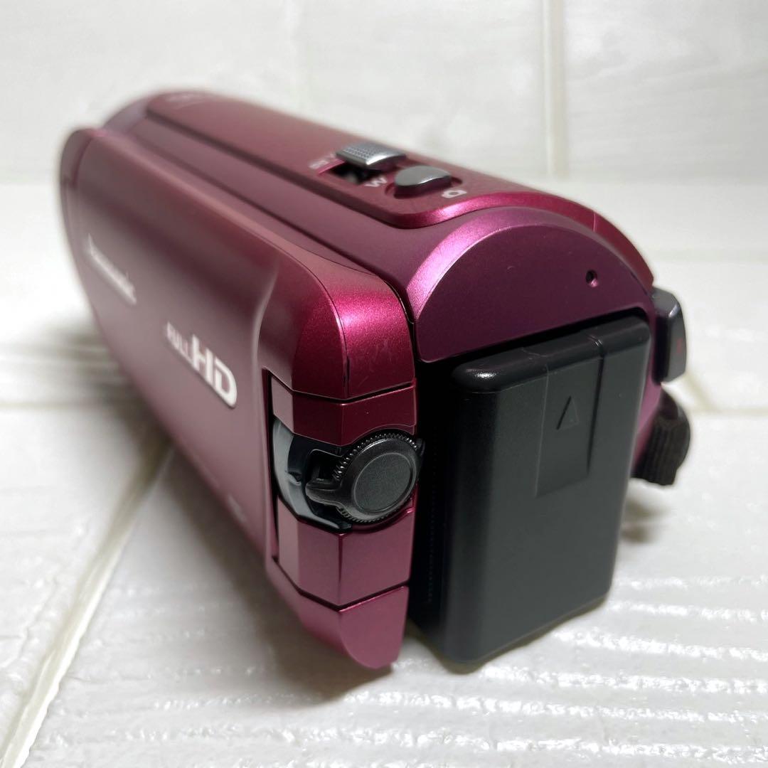 Panasonic HC-W585M ビデオカメラ ピンク パナソニック