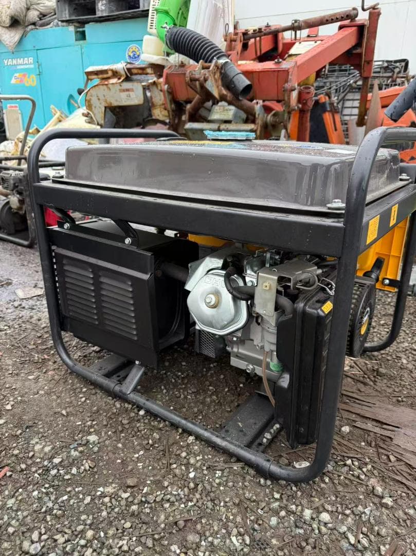 【福岡県みやま市】美品　パワーテック ガソリン エンジン 発電機 KGE3.5